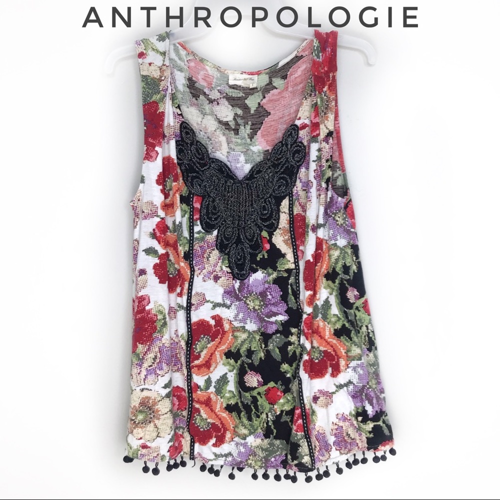 Anthropologie Meadow Rue Sleeveless Top